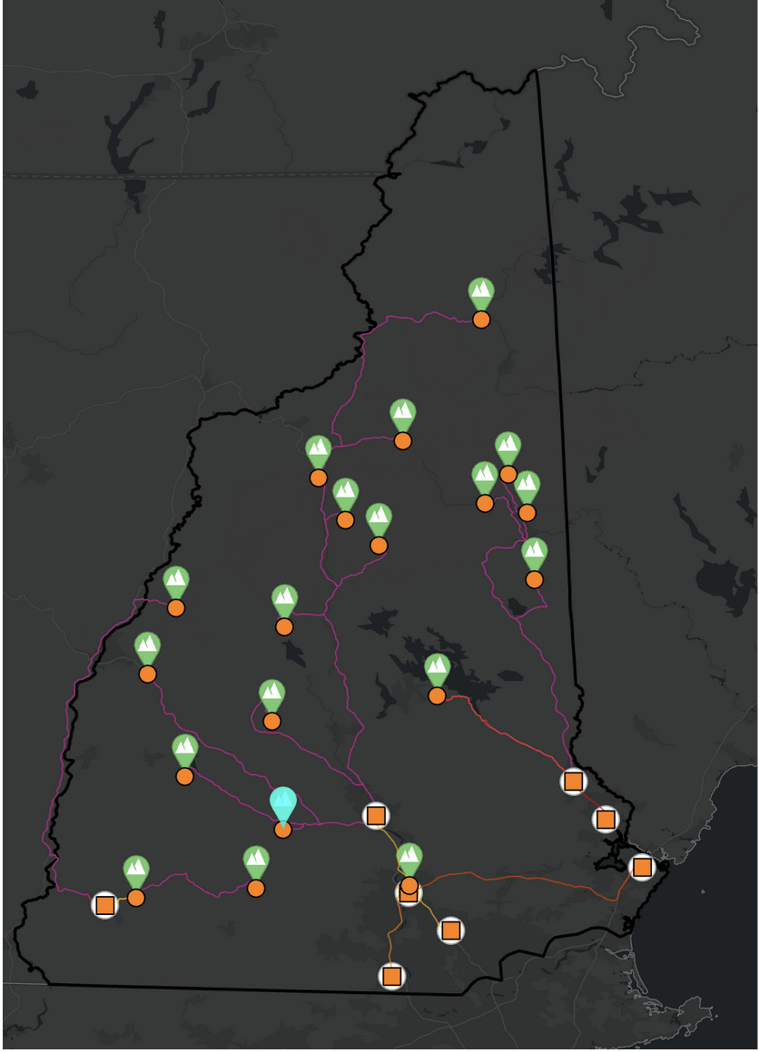Cities to Resorts Map